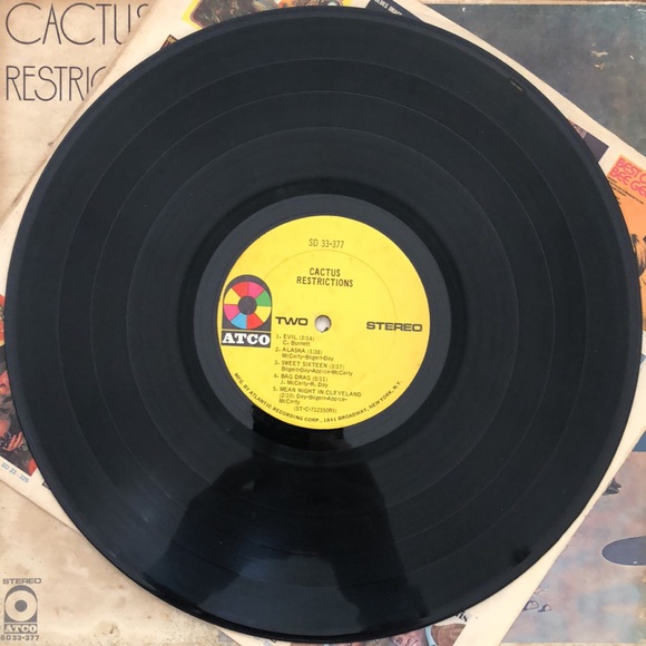 Cactus Vinyl Album Restrictions - Picture 4 of 7